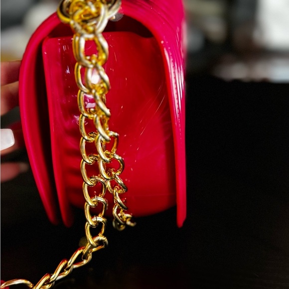 Women’s Fashion Quilted Jelly Crossbody Bag - Picture 9 of 10